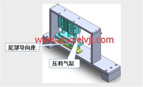 锯切压料装置