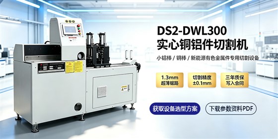DS2-DWL300实心小铝件切割机 DS2-DWL300实心小铝件切割机